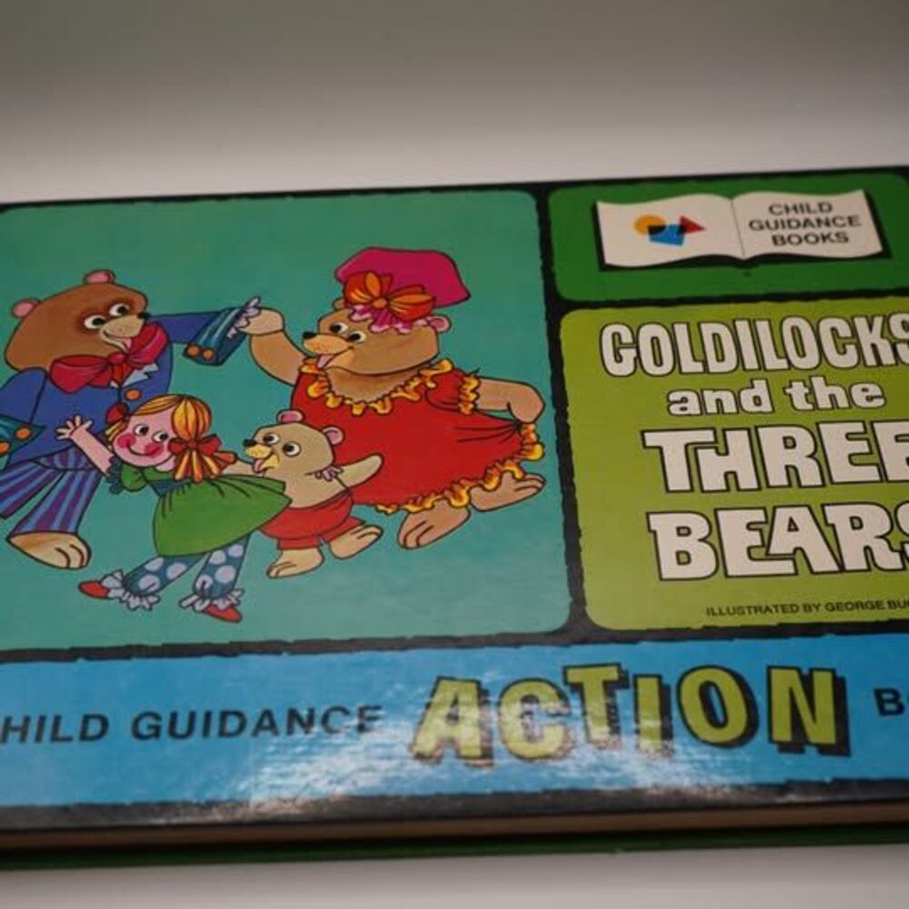 Child Guidance Action Book Goldilocks and the Three Bears